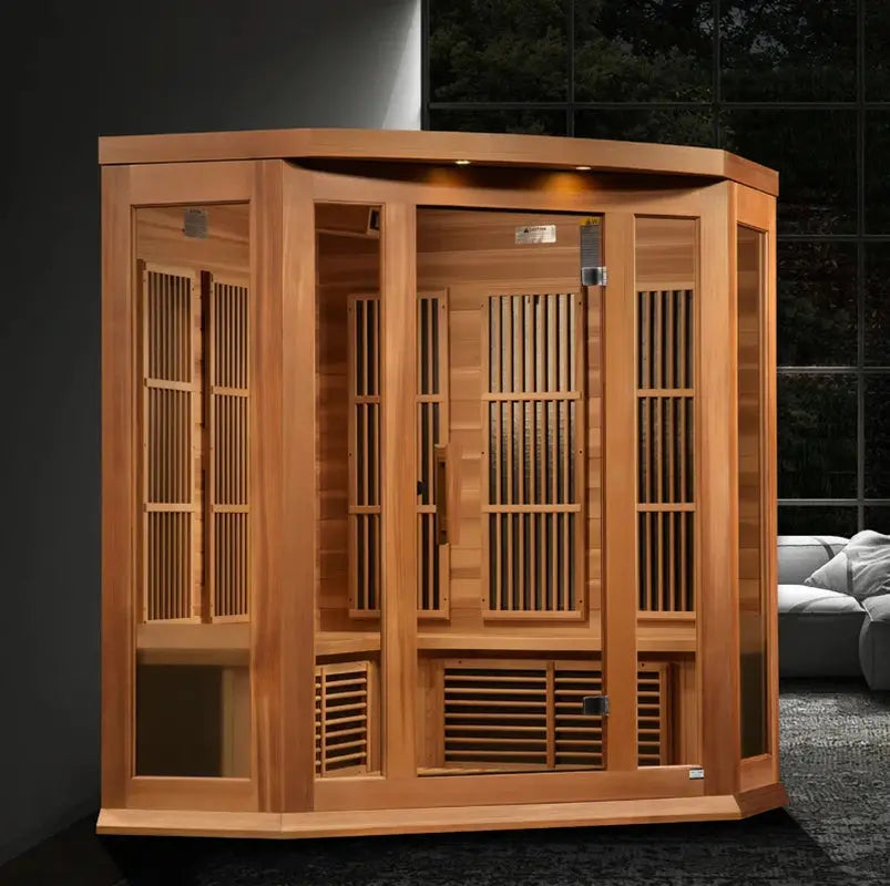3 - Person FAR Infrared Sauna in Cedar