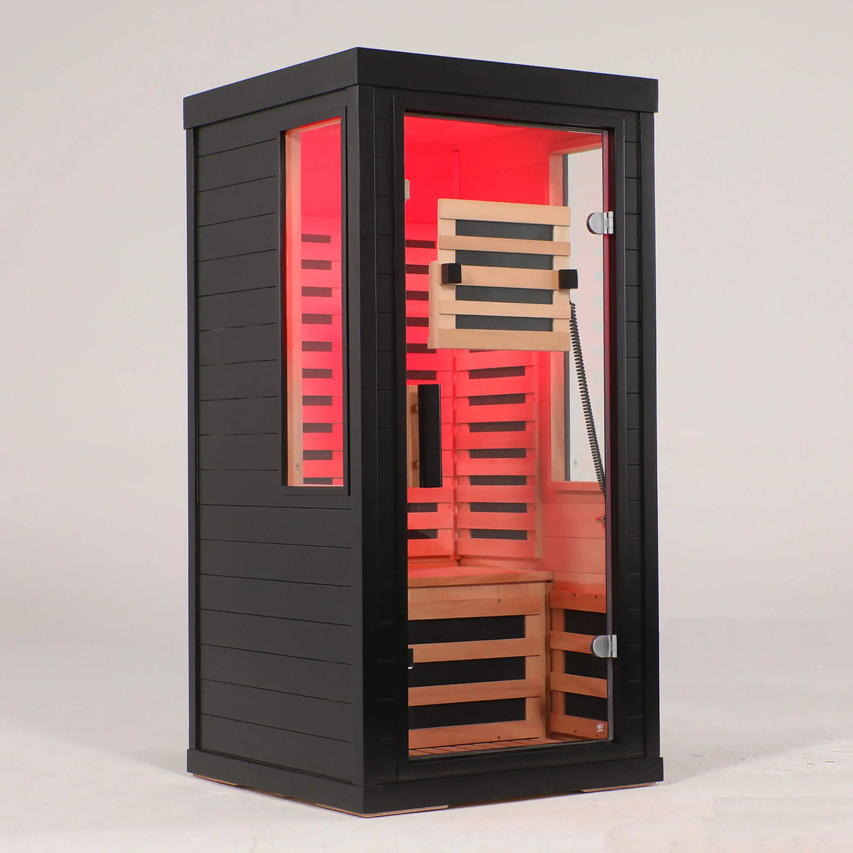 Aurelo 2-Person Low EMF Indoor Infrared Sauna With Red Light Therapy (SAK37542) SAKSBY WHOLESALE