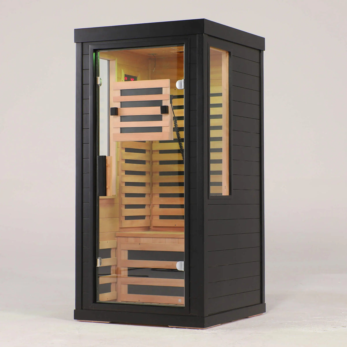 Aurelo 2-Person Low EMF Indoor Infrared Sauna With Red Light Therapy (SAK37542) SAKSBY WHOLESALE