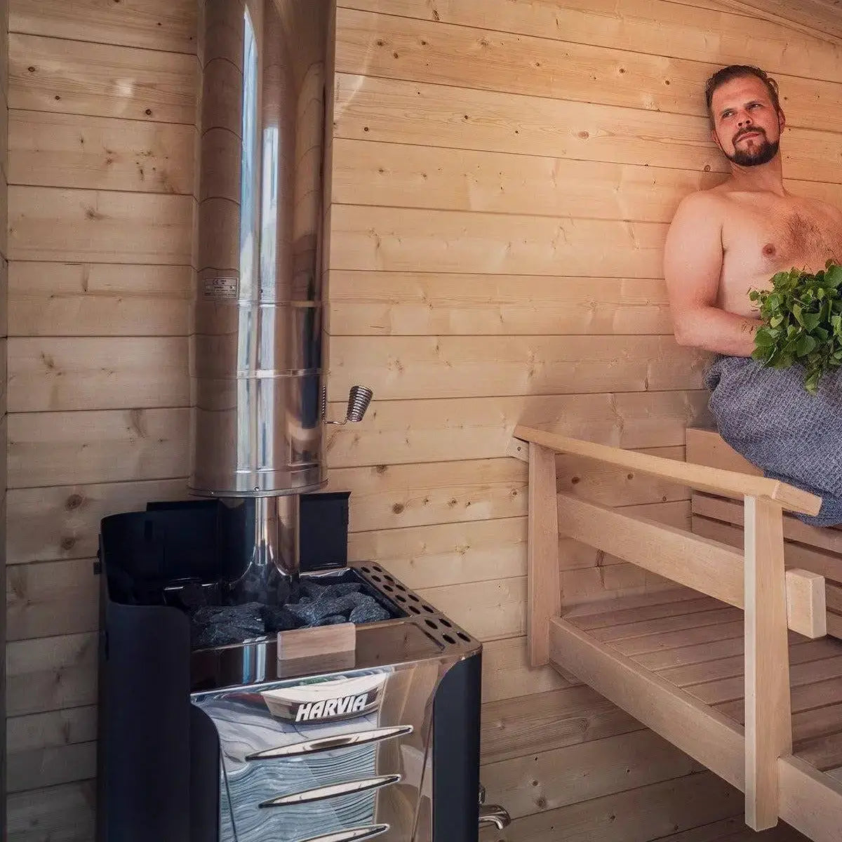 Harvia Pro 26 WKPR26M Wood Burning Sauna Stove - Finnish Sauna Builders Finnish Sauna Builders
