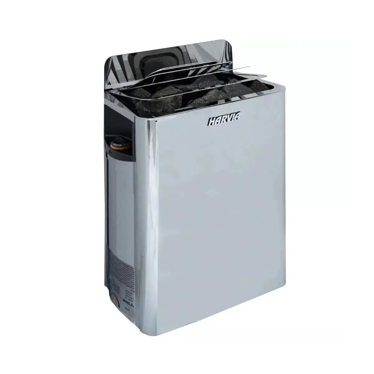 Harvia Wall Sauna Heater 8KW with Built-In Controls - Finnish Sauna Builders Finnish Sauna Builders