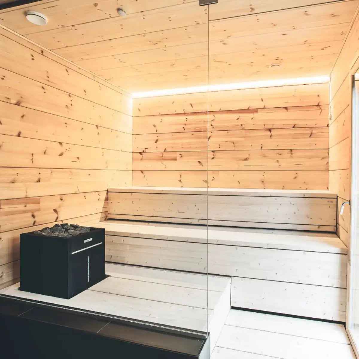 Harvia Virta Combi HL80SA 8kw Sauna Heater - Finnish Sauna Builders Finnish Sauna Builders