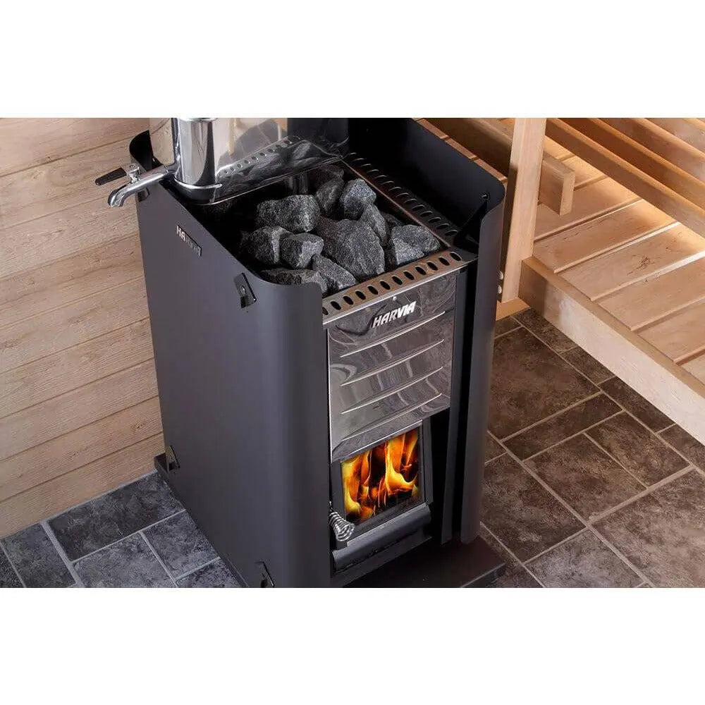Harvia Pro 36 Wood Burning Sauna Stove - Finnish Sauna Builders Finnish Sauna Builders