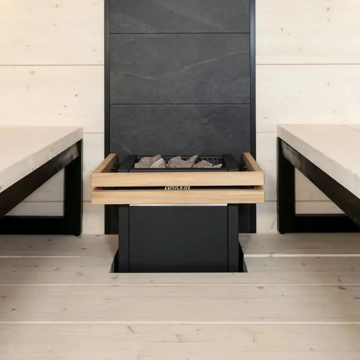 Harvia Virta 8KW Ultimate Sauna Heater with WiFi Digital Control, Sauna Stones and Heater Guard - Finnish Sauna Builders Finnish Sauna Builders