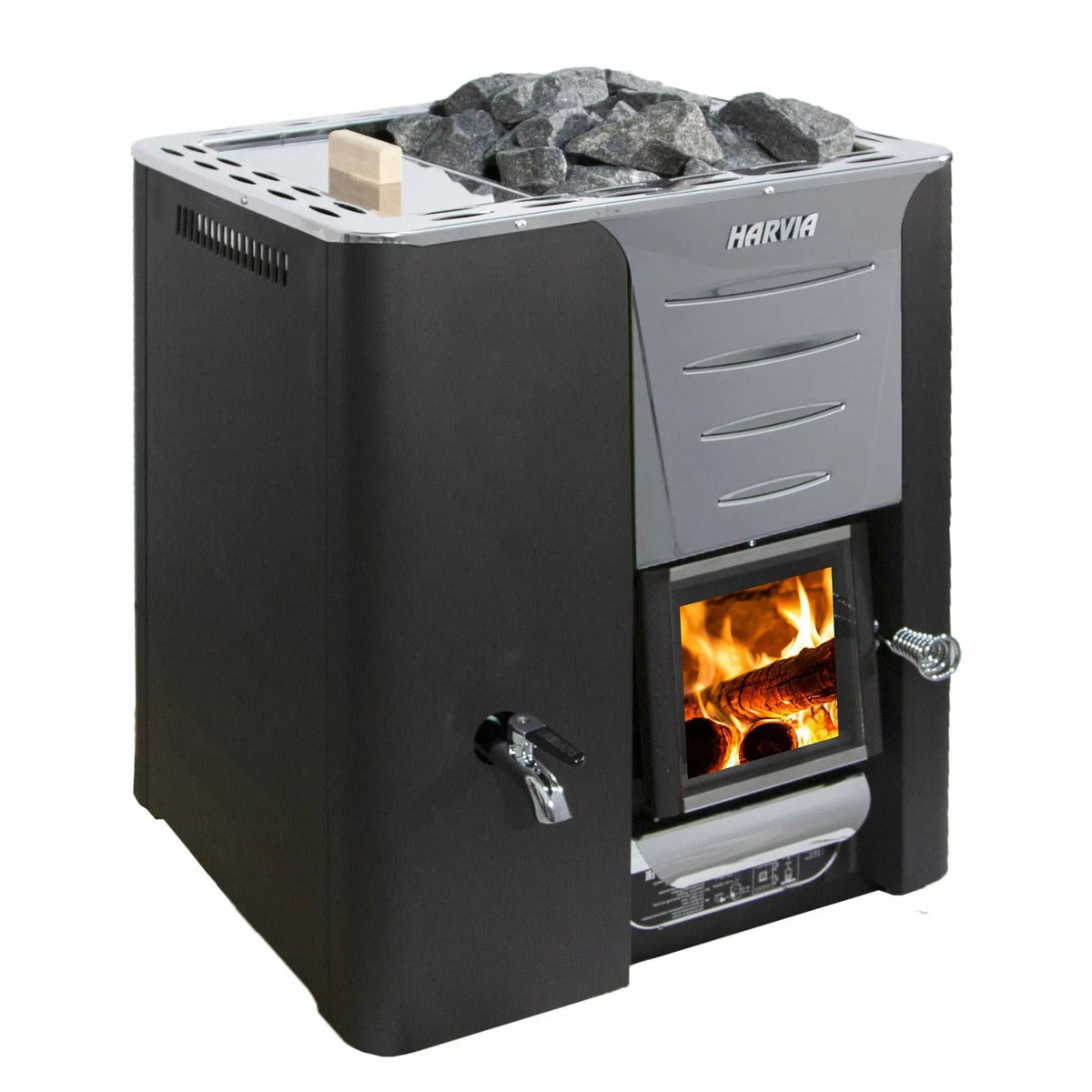 Harvia Pro 20 Ls Wood Burning Sauna Stove With Water Tank - Finnish Sauna Builders Finnish Sauna Builders