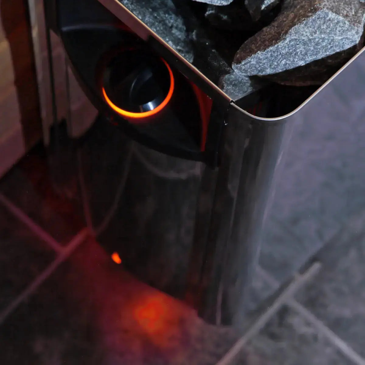 Harvia Wall Sauna Heater 8KW with Built-In Controls - Finnish Sauna Builders Finnish Sauna Builders