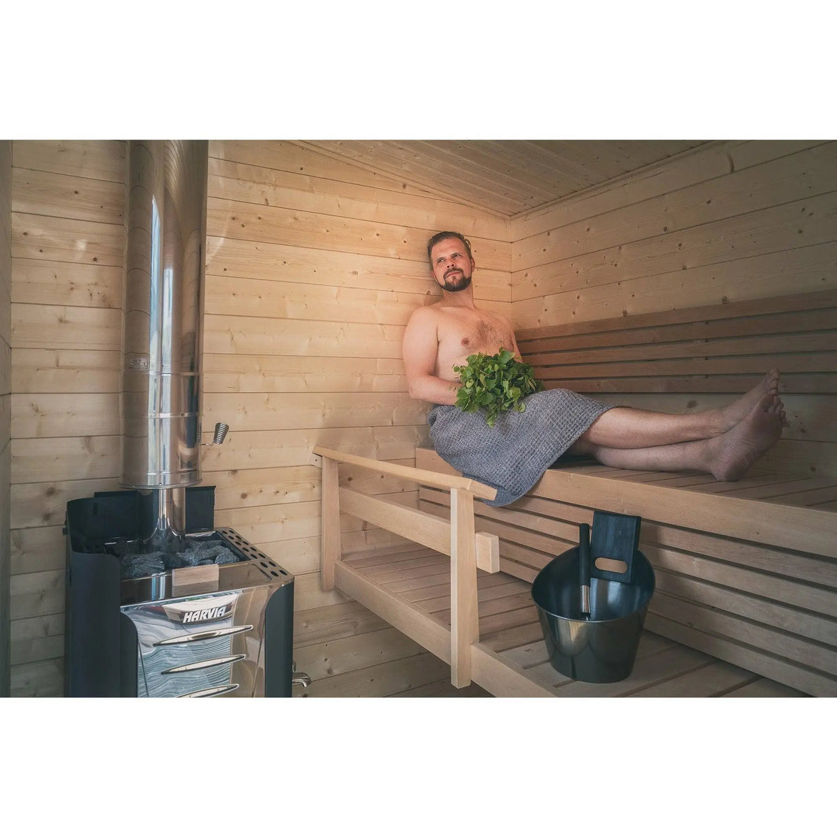 Harvia Pro 36 Wood Burning Sauna Stove - Finnish Sauna Builders Finnish Sauna Builders