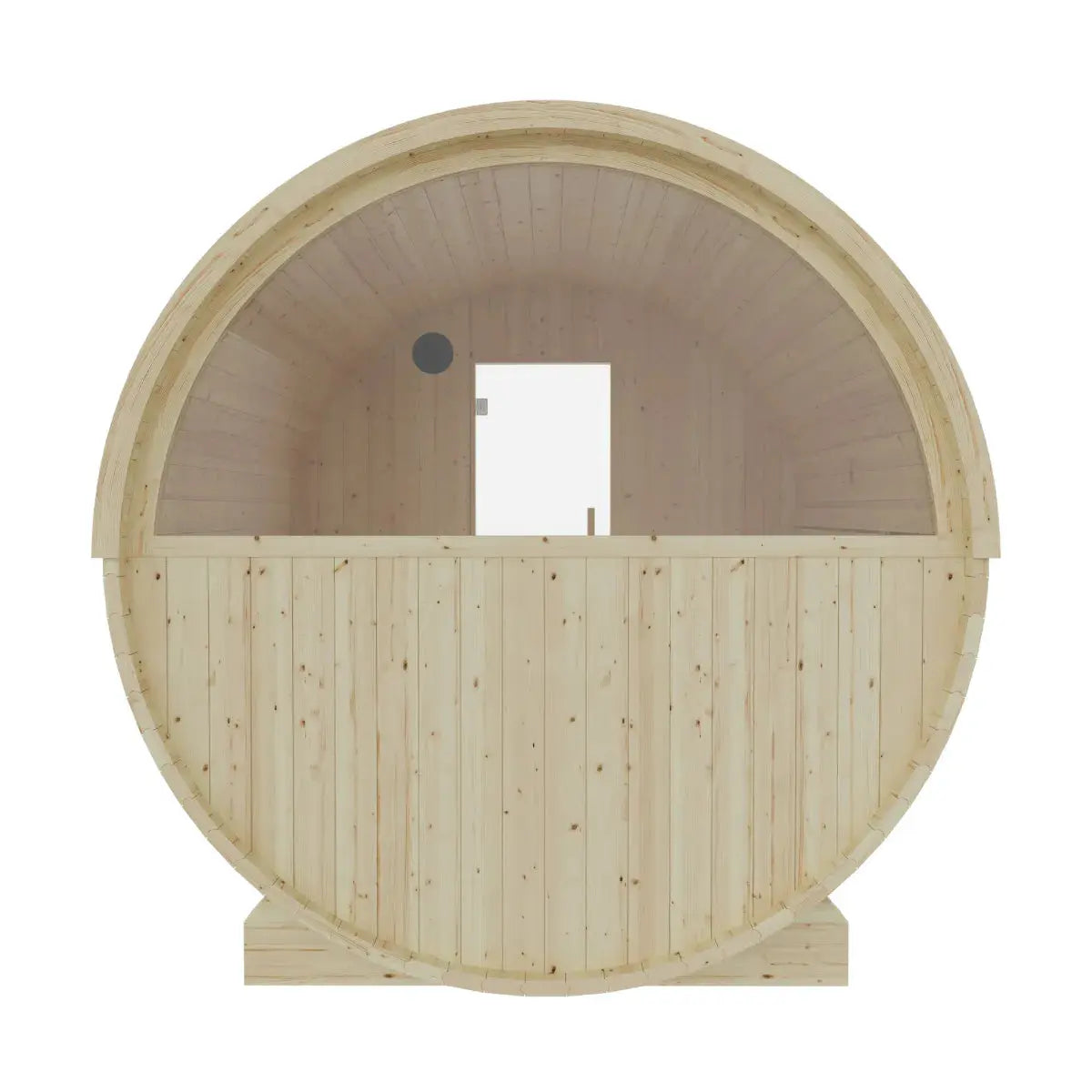Vassa Finnish Barrel Sauna with WiFi Heater - Finnish Sauna Builders Finnish Sauna Builders