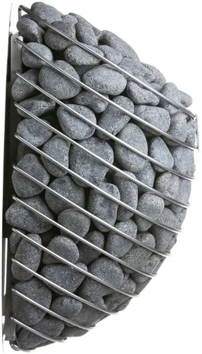 Drop Series Sauna Heater with UKU Control Bundles (Sauna Stones Inlcuded) (6Kw - Local - Black)