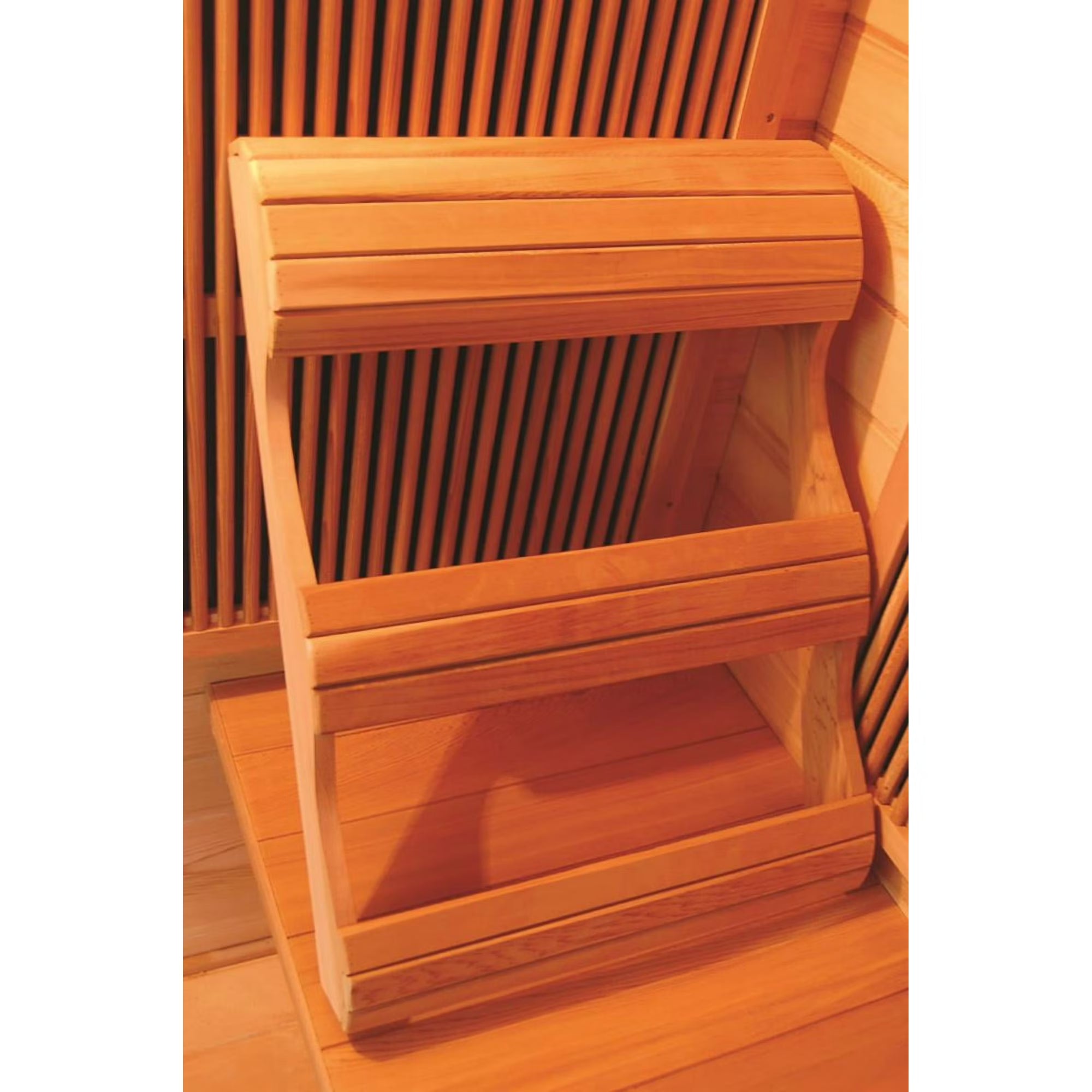 Sunray Sierra 2-Person Infrared Cedar Sauna with Carbon Heaters