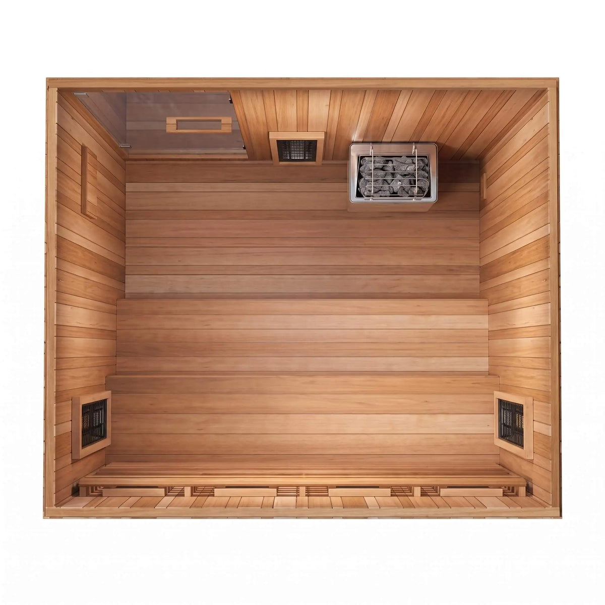 Finnmark FD-5 Trinity XL 4-Person Home Infrared & Steam Sauna Combo [FD-KN005] (SAK37258) SAKSBY WHOLESALE