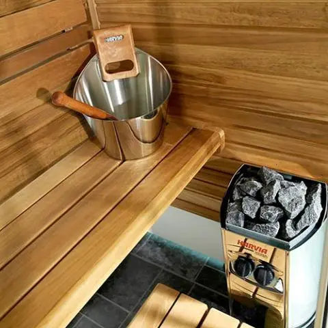 Harvia Vega Compact 3500 3.5KW Sauna Heater with Built-in Control - Finnish Sauna Builders Finnish Sauna Builders