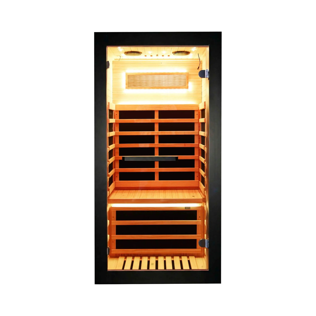Solara Single-Person Chilean Pine Infrared Sauna Cabin (SAK57926) SAKSBY WHOLESALE